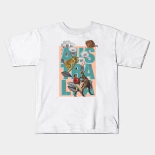 Australia Animals Kids T-Shirt